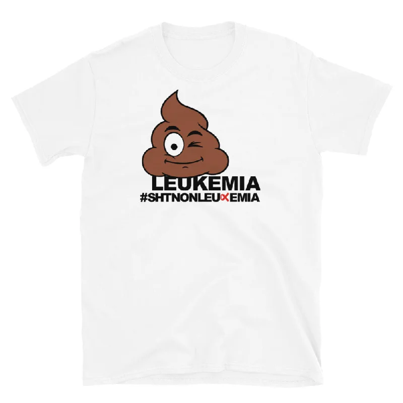 men's lightweight jackets-SHTNON LEUKEMIA Short-Sleeve Unisex T-Shirt