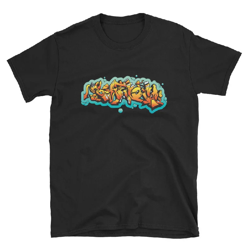 men's summer sandals-SHTNONM Graffiti Tag Unisex T-Shirt