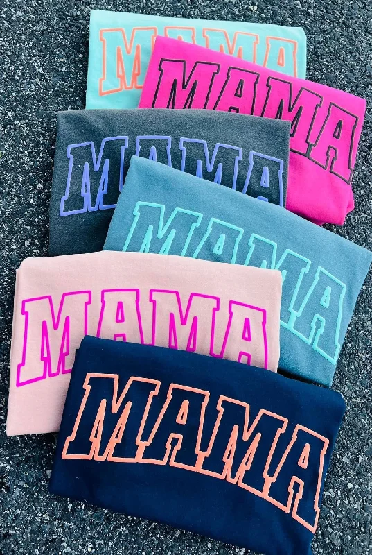 men's single-breasted jackets-Spring Mama Puff Tee *MULTIPLE COLORS*