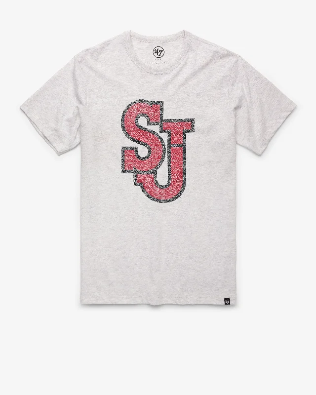 men's silk scarves-ST. JOHNS RED STORM PREMIER '47 FRANKLIN TEE