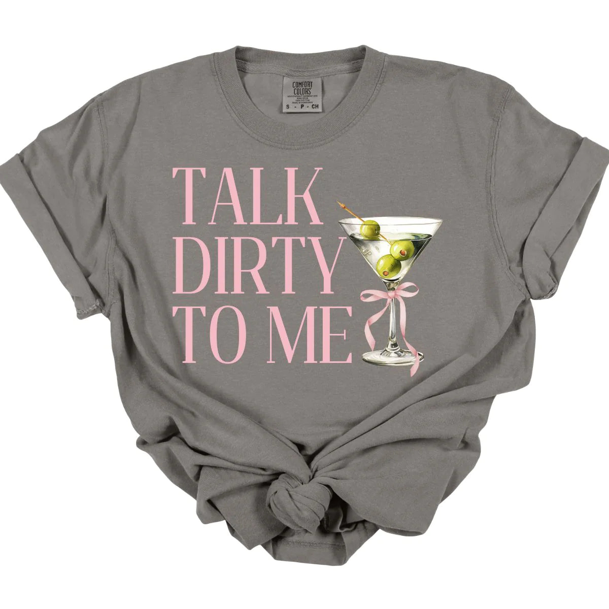 men's slim polos-Talk Dirty To Me Tee *MADE TO ORDER*