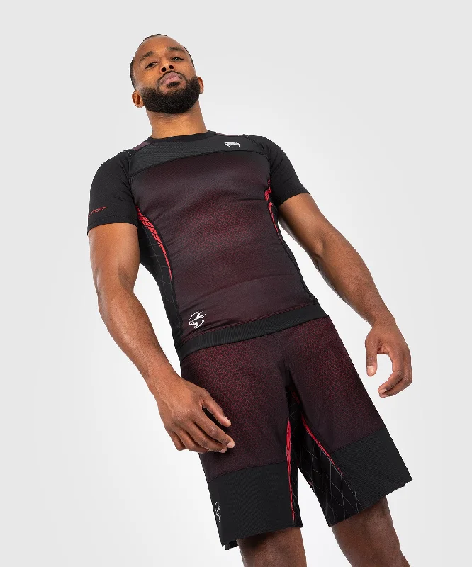 men's summer sandals-Venum x Dodge Banshee Men’s Short Sleeve Rashguard