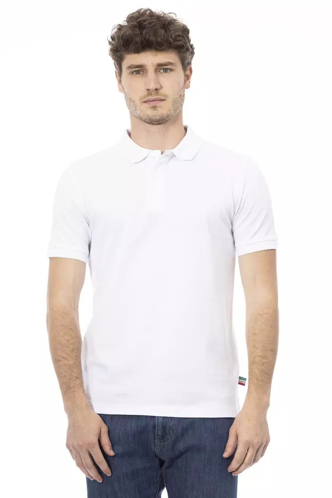 men's short-sleeve shirts-Baldinini Trend  Cotton Polo Men's Shirt