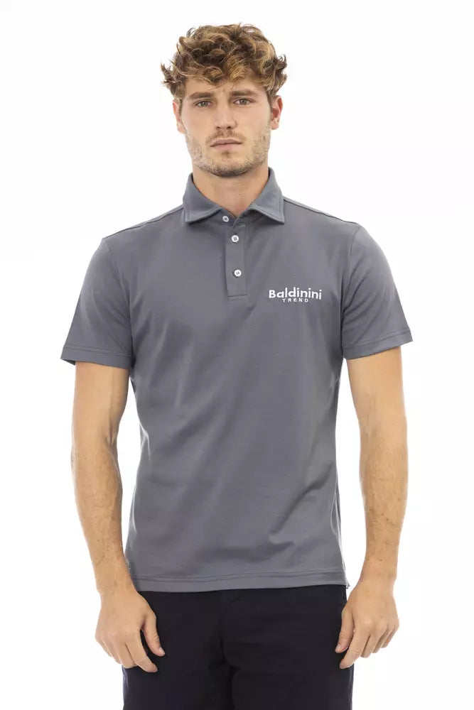 men's trail shoes-Baldinini Trend  Cotton Polo Men's Shirt