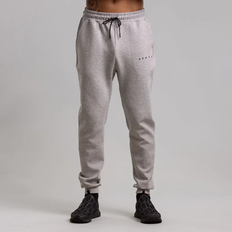 men's athletic hoodies-Brake Speed 50 Track Pant Unisex SILVER MARLE