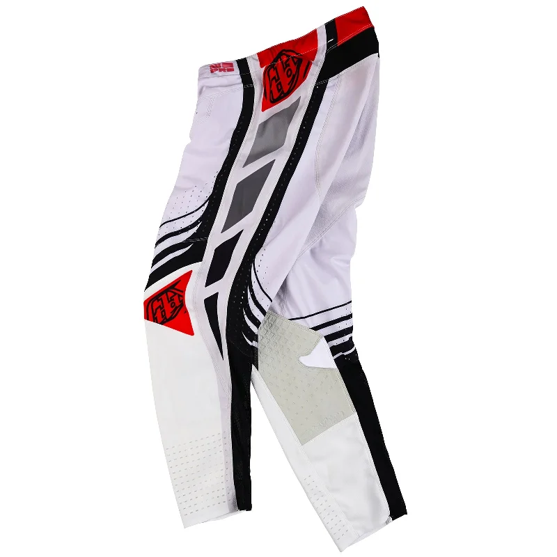 men's slim shorts-SE Pro Pant Wavez Off-White / Red