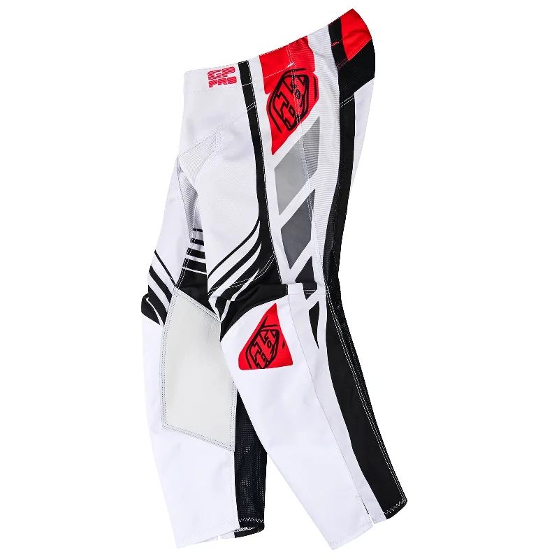 men's slim sweaters-Youth GP Pro Pant Wavez Off-White / Red