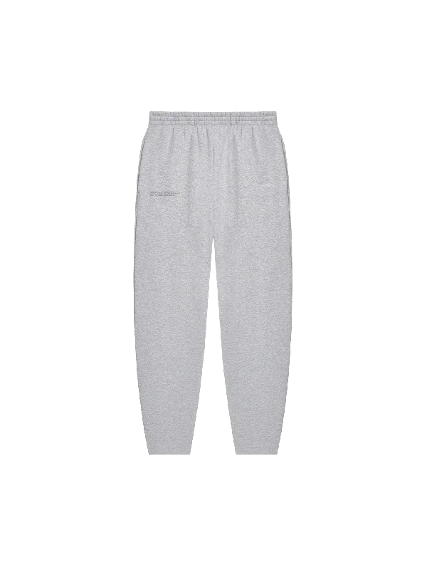 men's lightweight shorts-Mens DNA Barrel-Leg Track Pants—grey marl