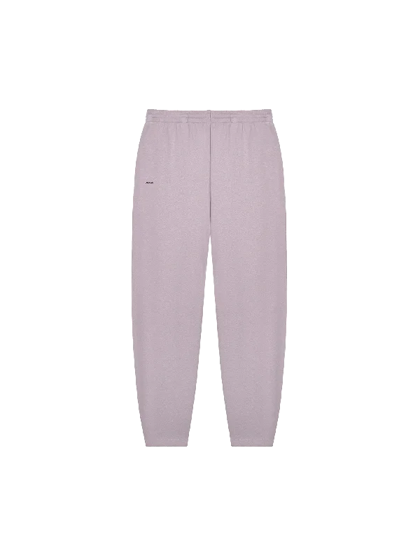 men's twill shirts-Mens DNA Barrel-Leg Track Pants—raisin purple