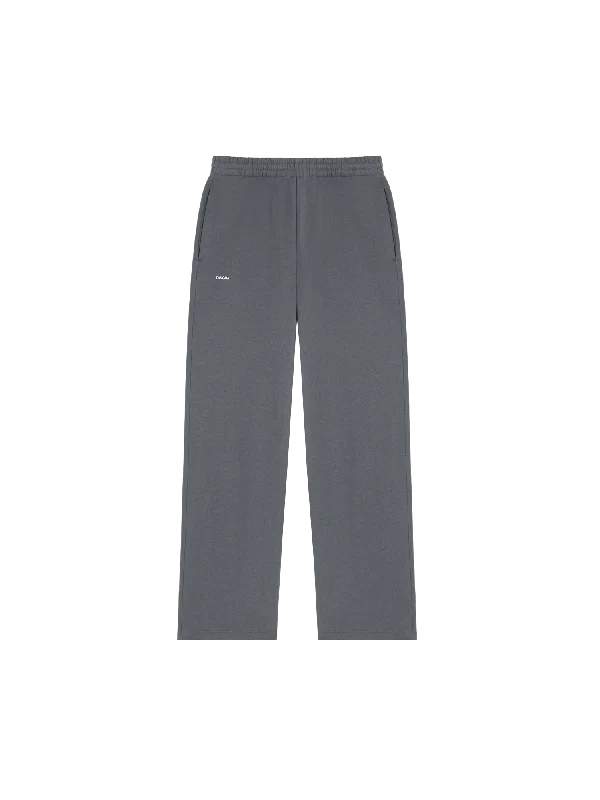 men's casual loafers-Mens DNA Straight Leg Track Pants—atmosphere grey