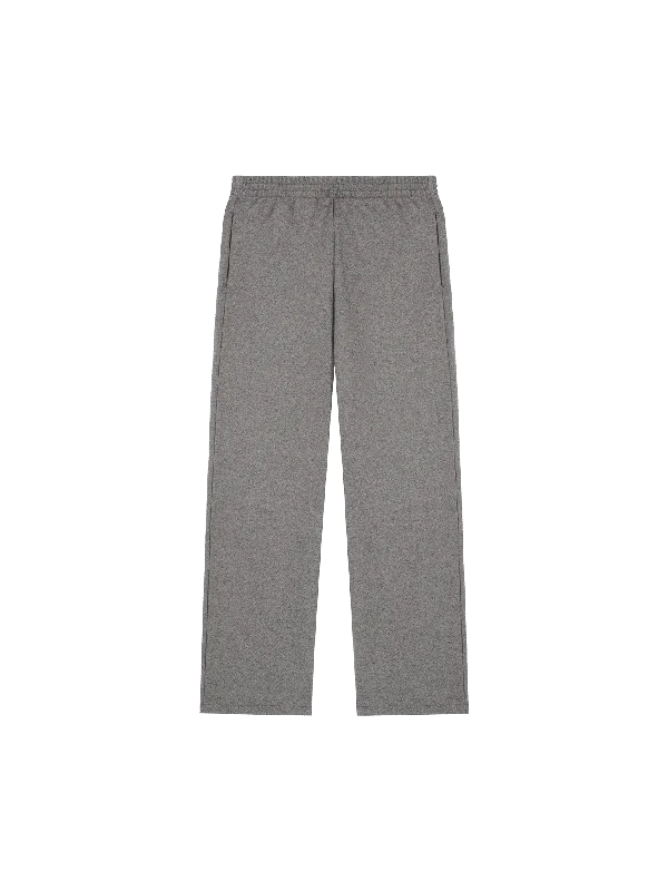 men's striped vests-Mens Recycled Wool Jersey Wide-Leg Track Pants—volcanic grey