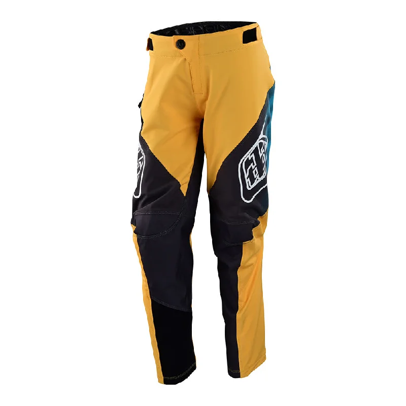 men's fleece vests-Youth Sprint Pant Jet Fuel Golden