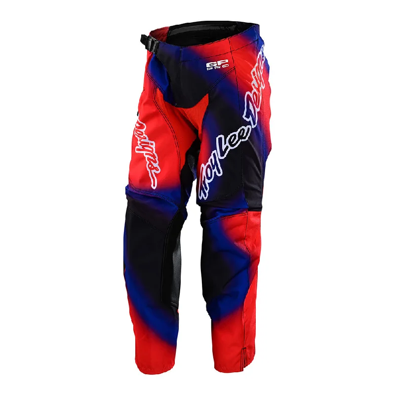 men's checkered sweaters-Youth GP Pro Pant Lucid Black / Red