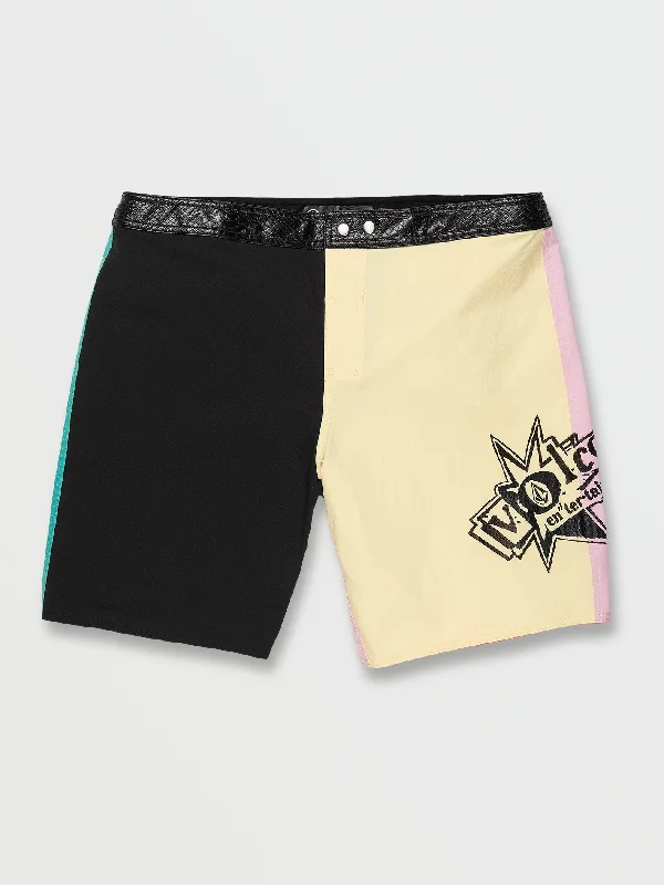 men's athletic polos-Volcom Entertainment Liberator Trunks - Dawn Yellow